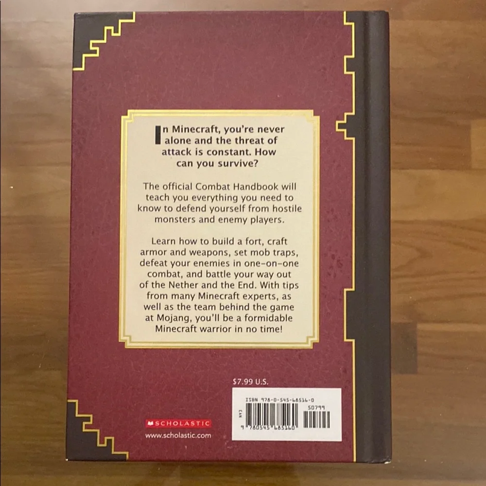 Minecraft Combat and Essential Handbooks Set